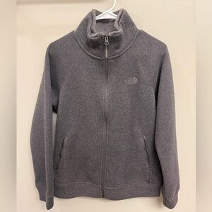 The North Face Gray Full Zip Fleece Jacket Women’s Size S/P